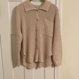 Vintage Havana Cream Knit Cardigan